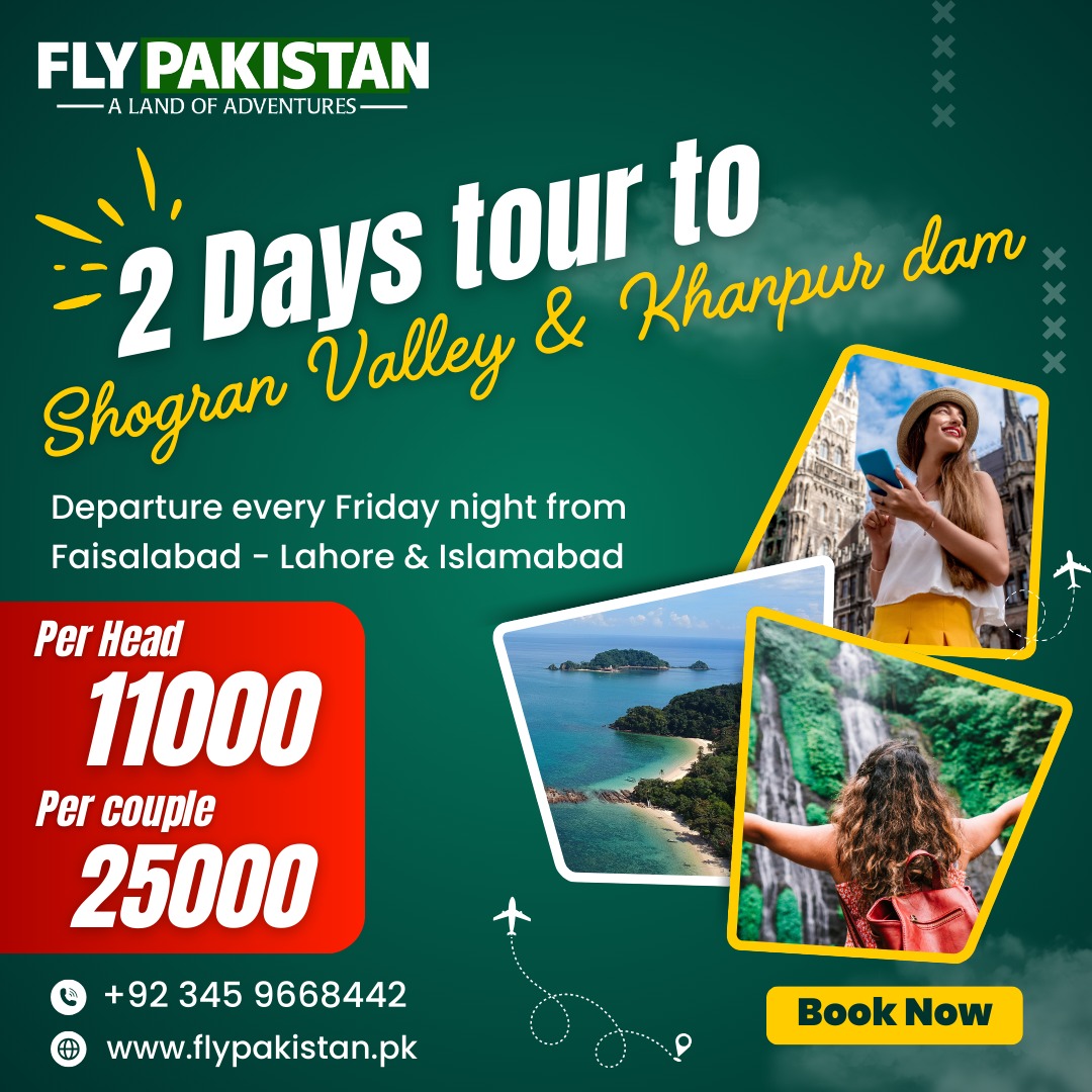 Book Deal 2 Days Tour To Shogran Valley And Siri Paye Weekly tour
